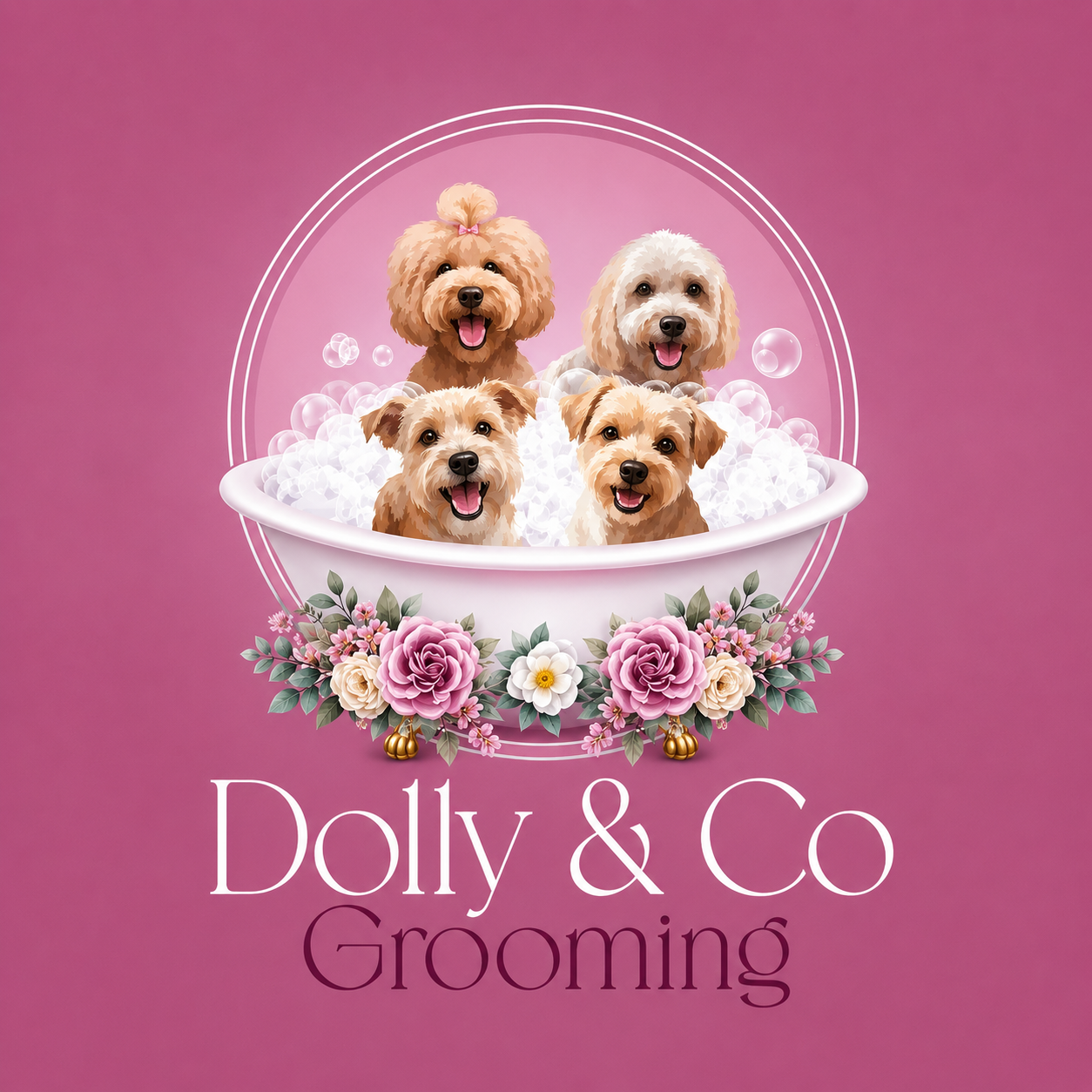Dolly & Co Grooming logo in Hockley